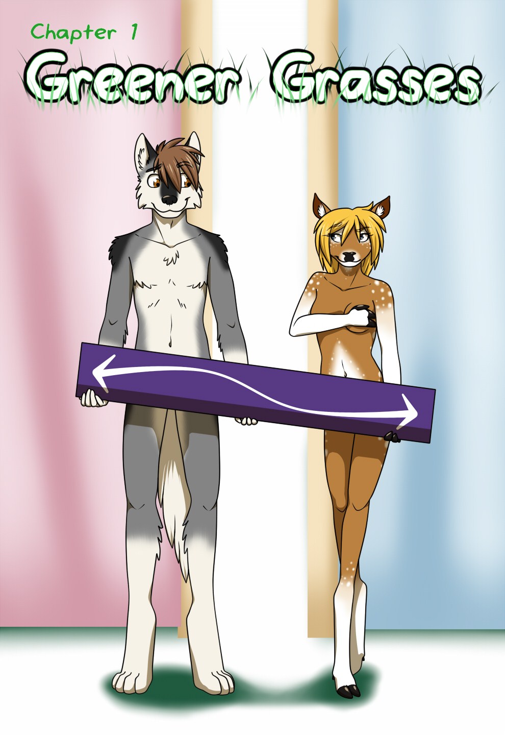 Furry gender bender porn comic