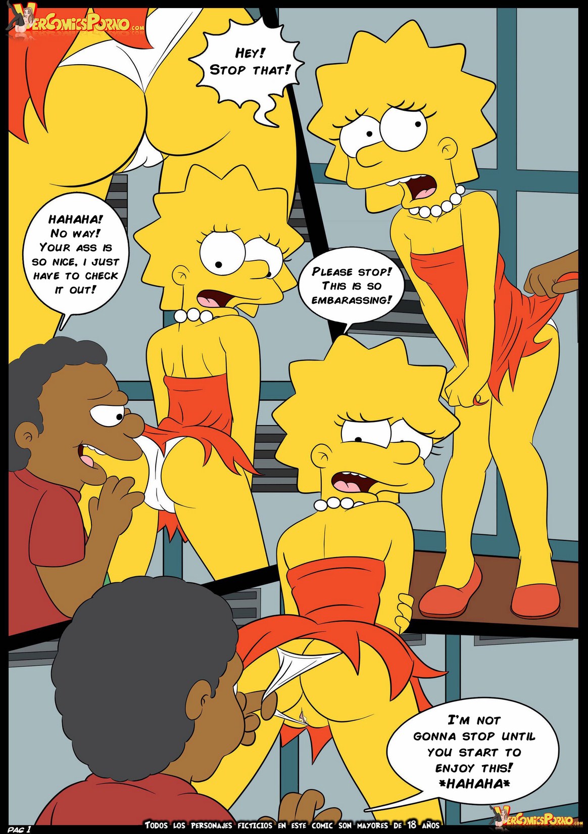 Marge Simpson sex comics online