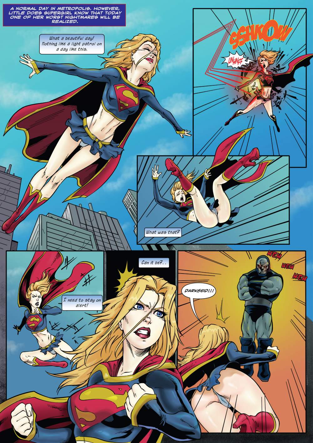 Supergirl sex comics online