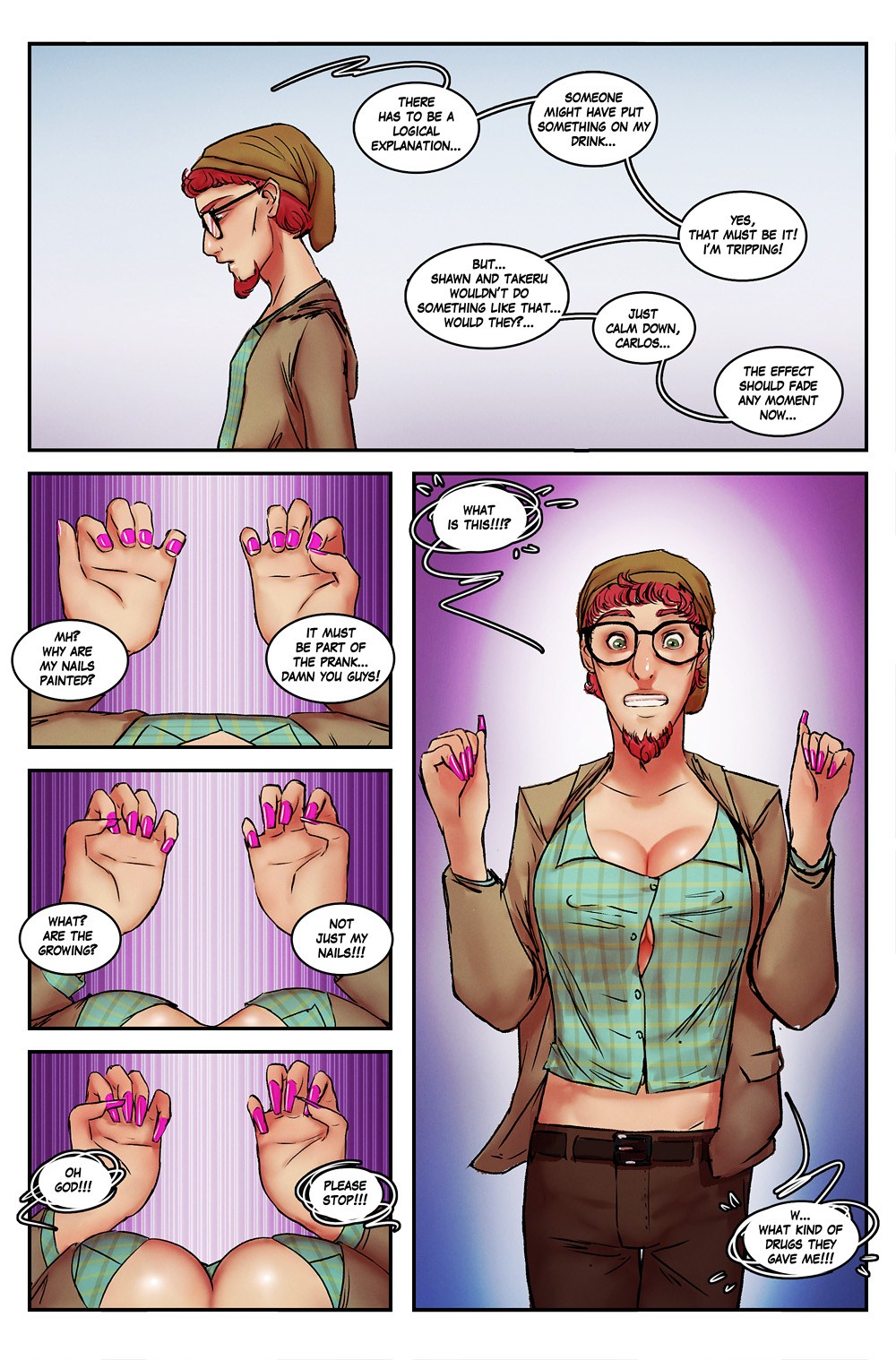 Gender Bender Transformation Porn Comics