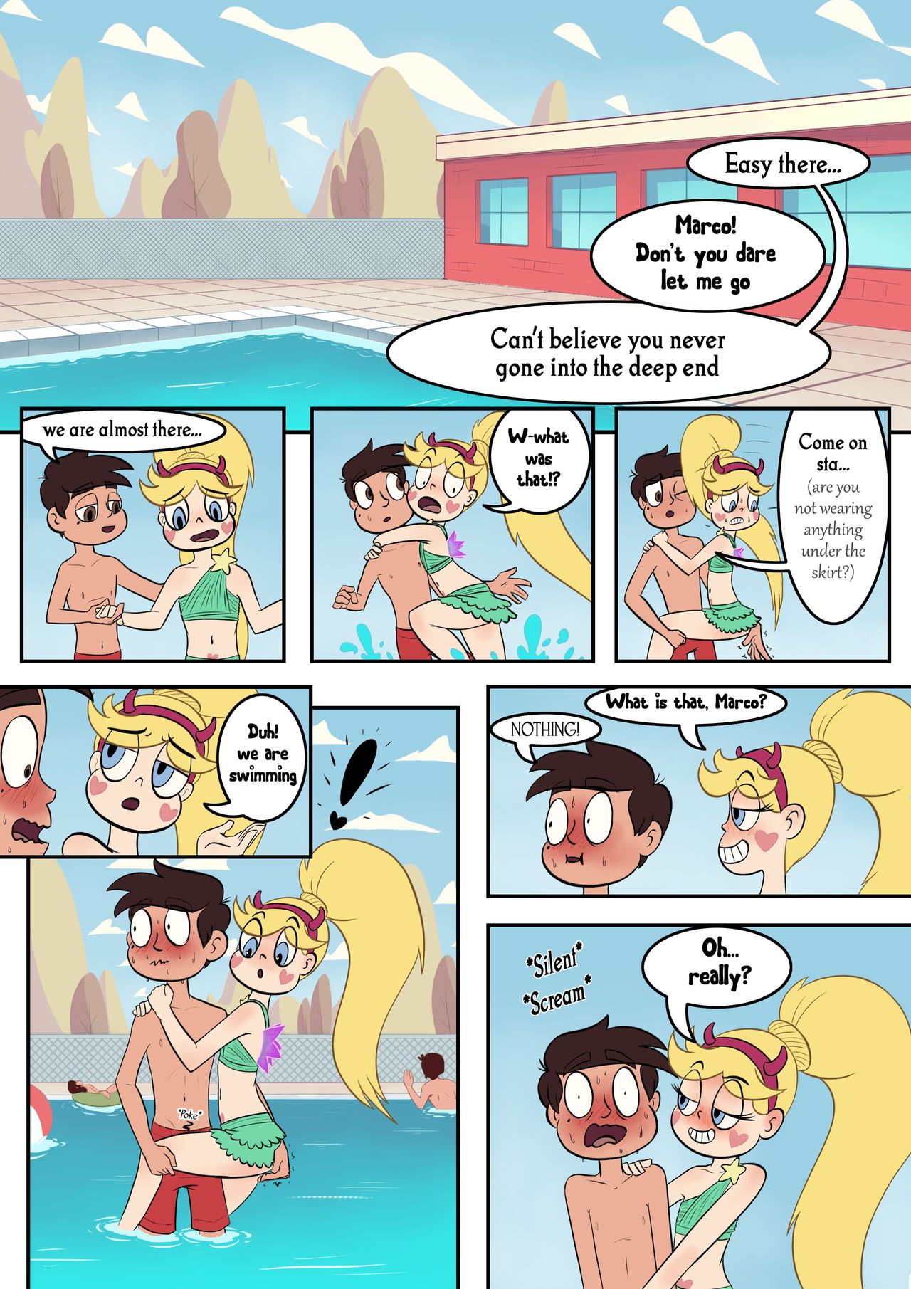 Marco and star porn comic