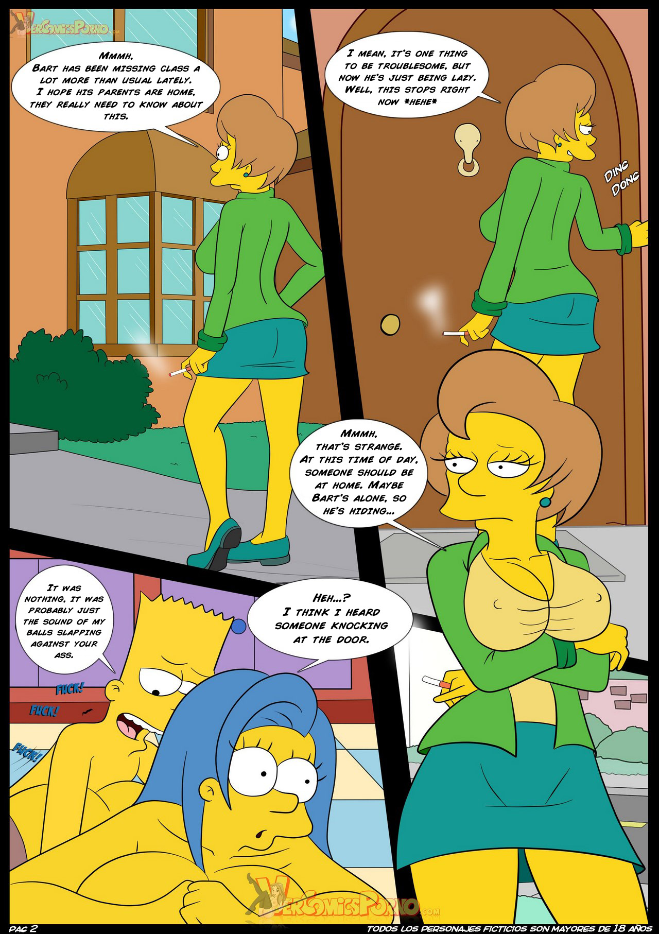 The Simpsons adult comics