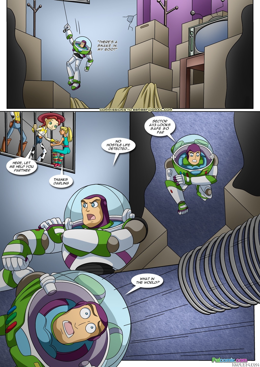 Buzz lightyear porn comic