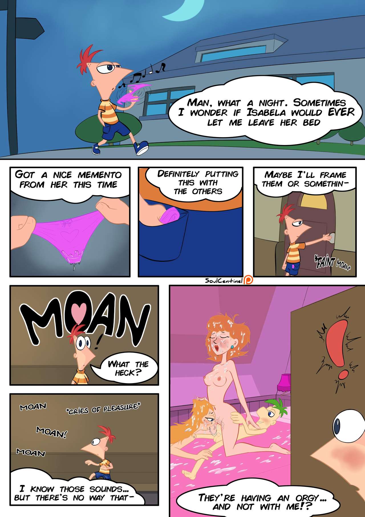 Phineas and ferb porn comics