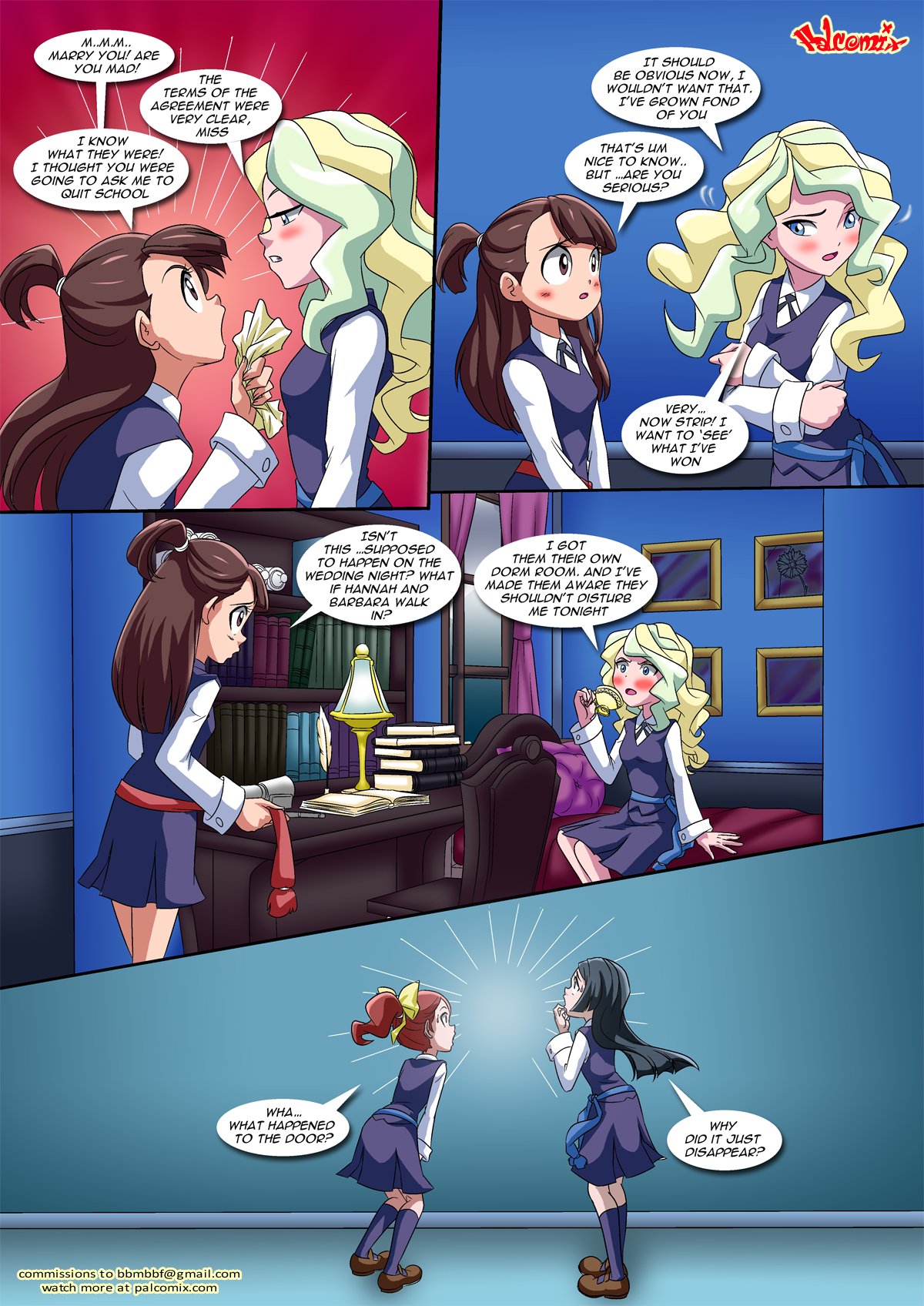 Little witch academia diana and akko