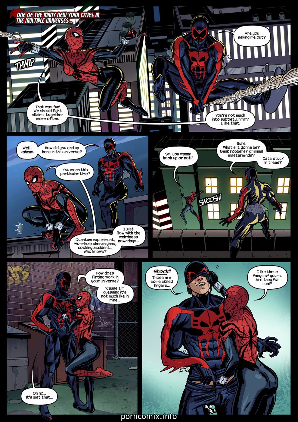 Spider-Girl Spider-Man 2099 » Porn comics free online