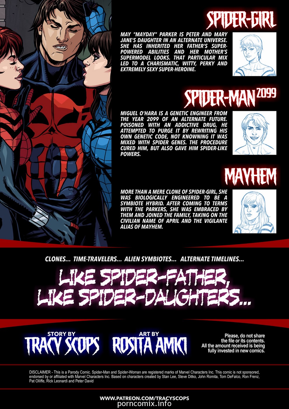 Spider-Girl Spider-Man 2099 » Porn comics free online