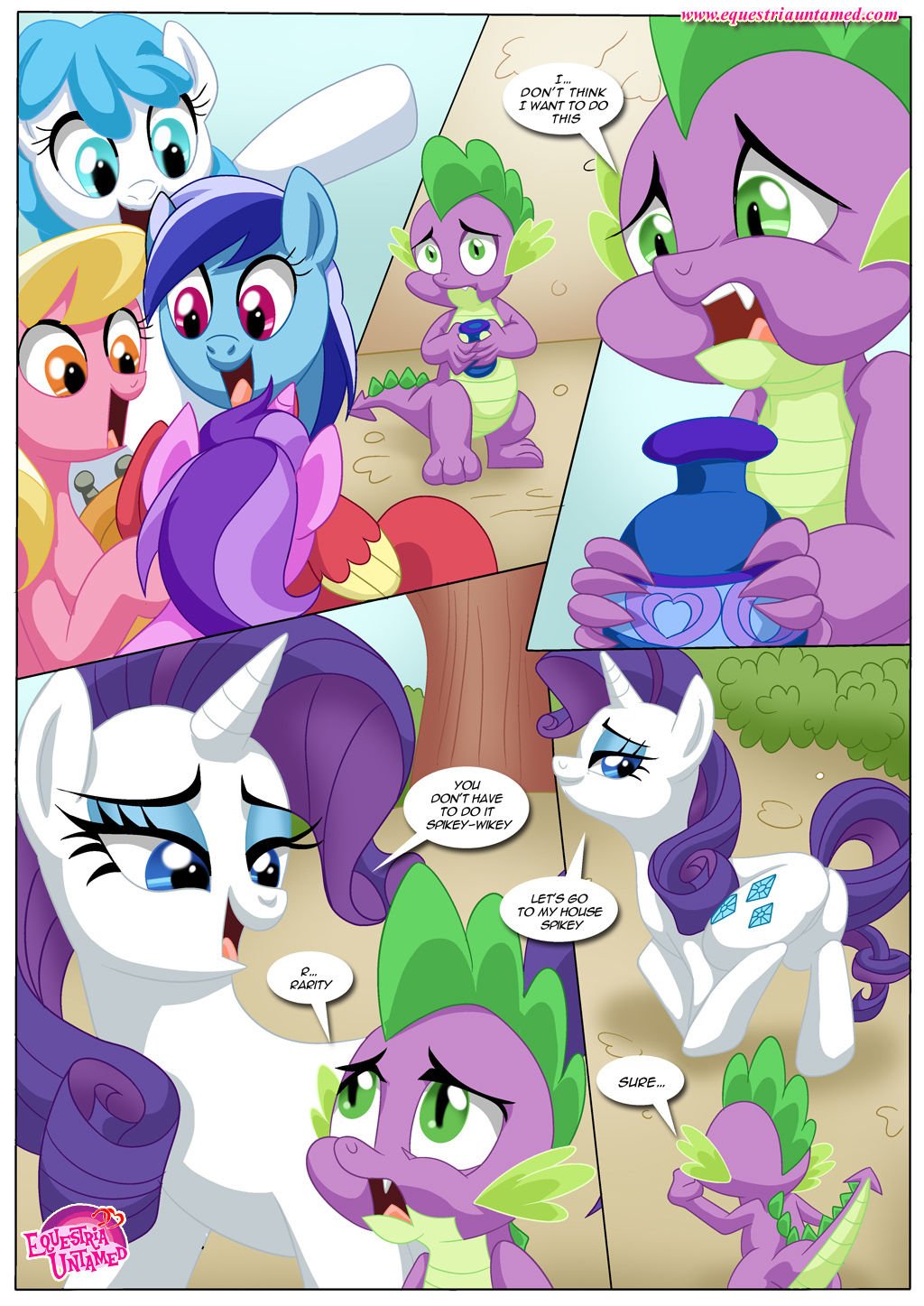 Mating season my little pony friendship is magic porn comic