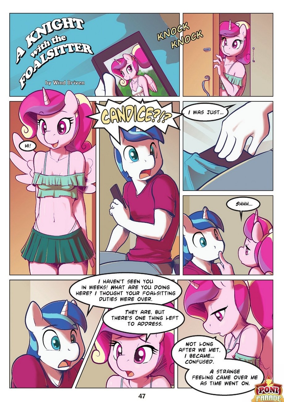 Wind Driven - A knight with the foalsitter porn comic