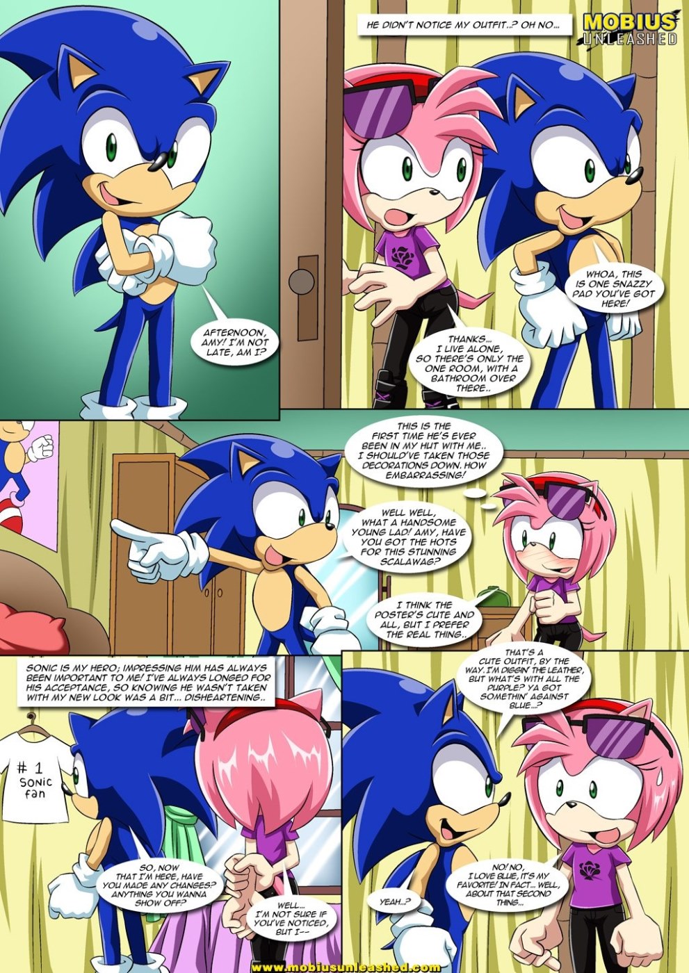 Sonic the betrayal 2 sonic x amy porn comic