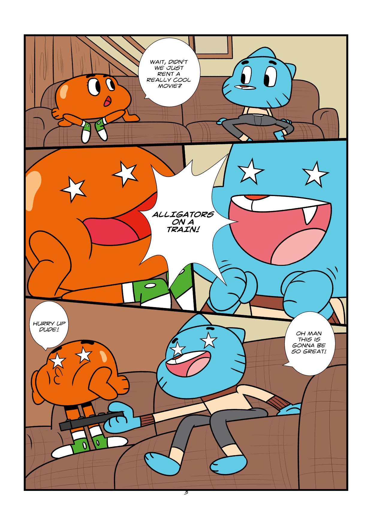 Jerseydevil - The Sexy World Of Gumball porn comic