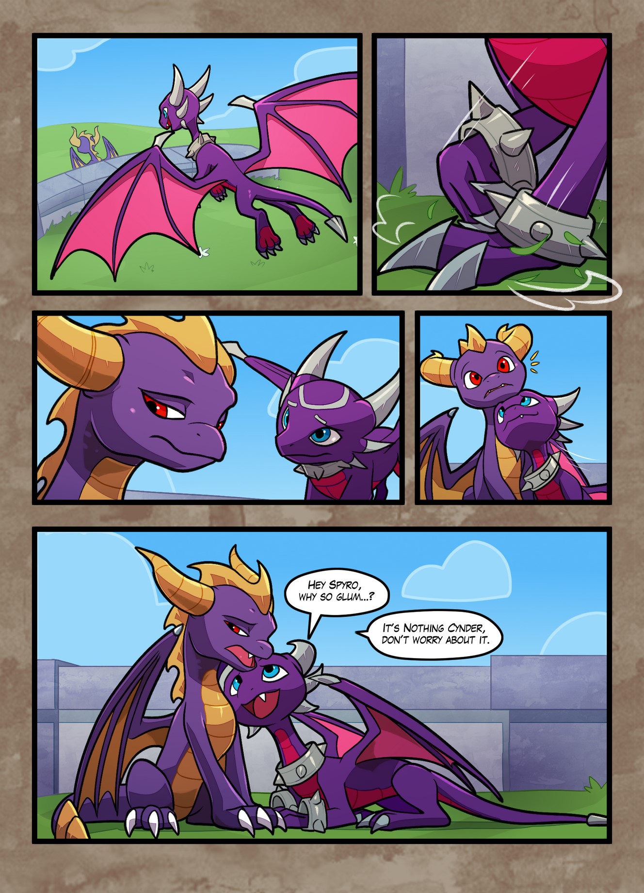 Anthro dragon porn comic