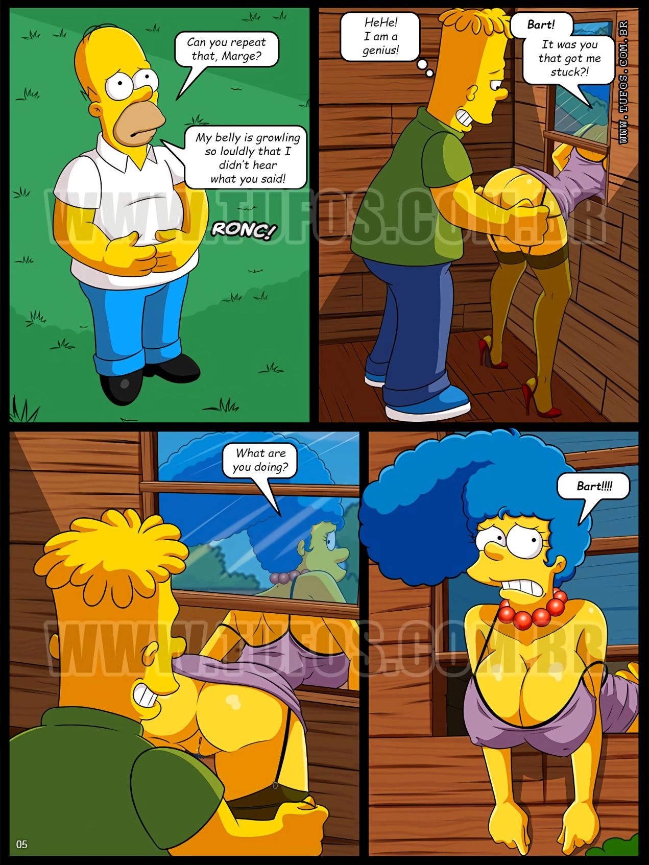 Croc - The Simpsons 12 English porn comic