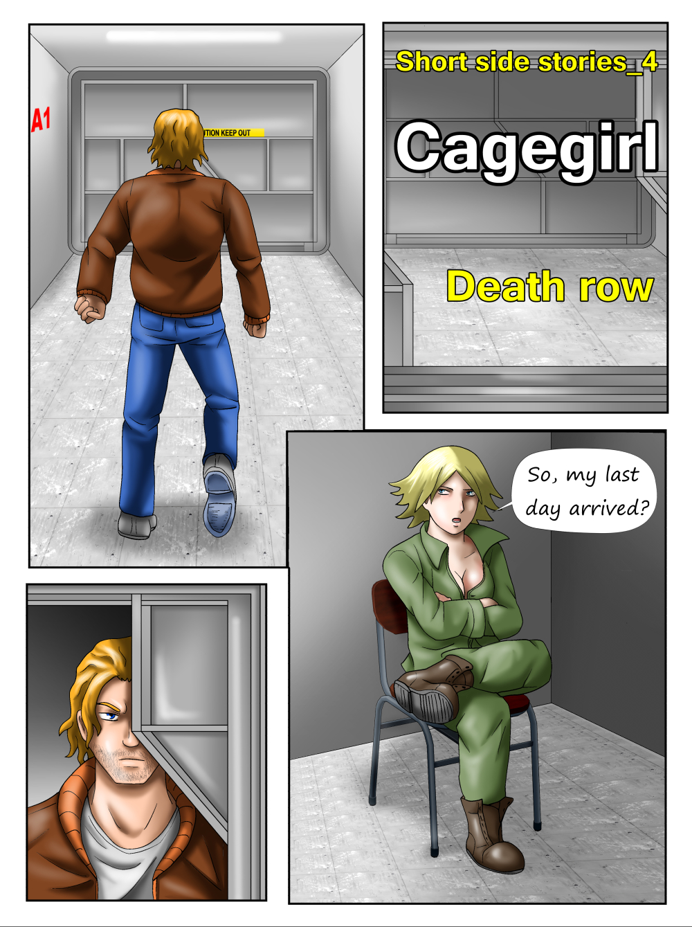 Cagegirl Ambush In The Shower Porn Comic