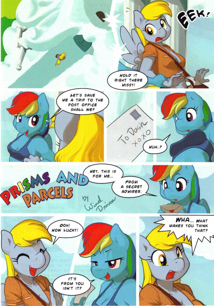 Prisms and parcels porn comic