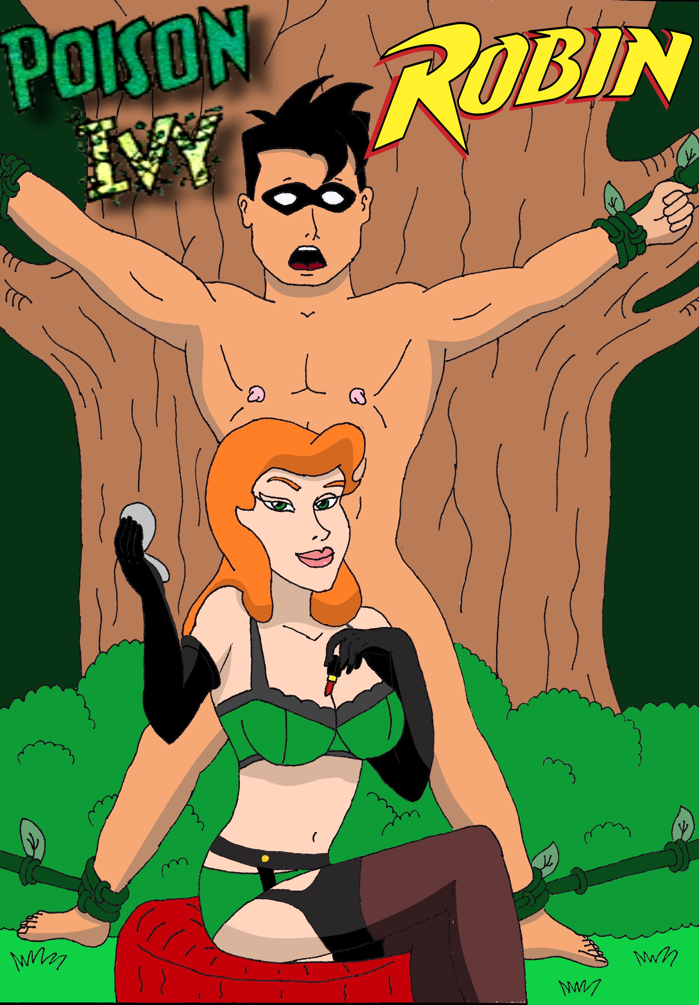 Poison ivy and robin porn comic