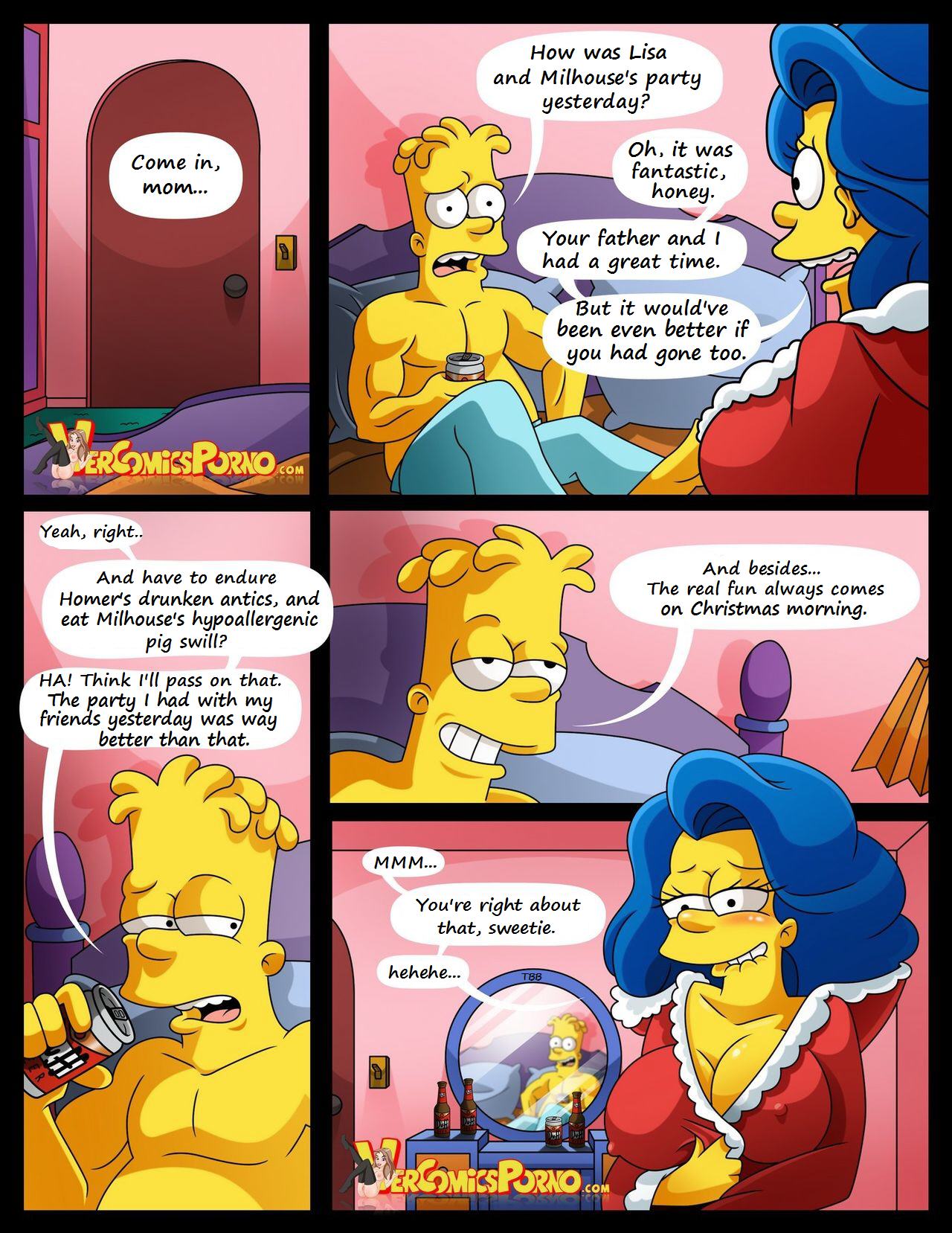 Simpsons porn comic in english