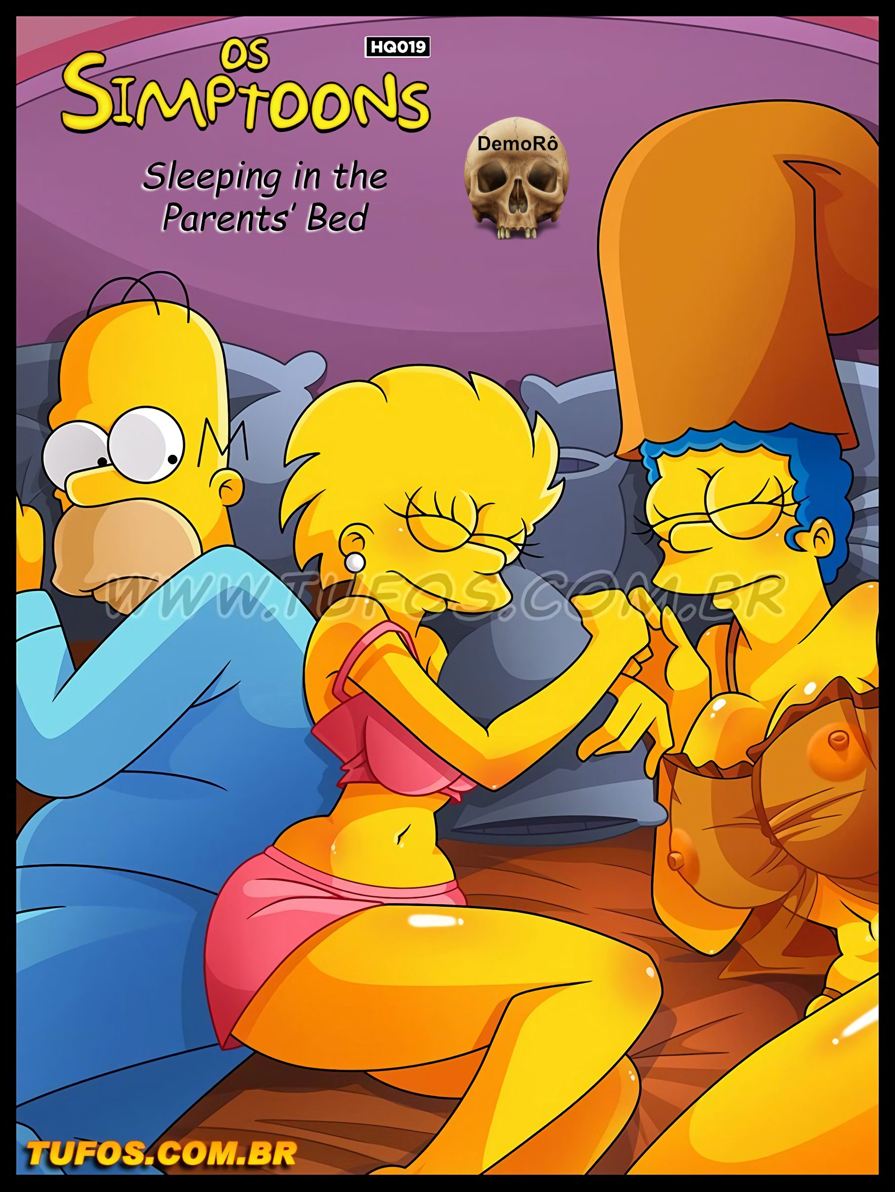 Simpsons 15- Sleeping in the parent's bed
