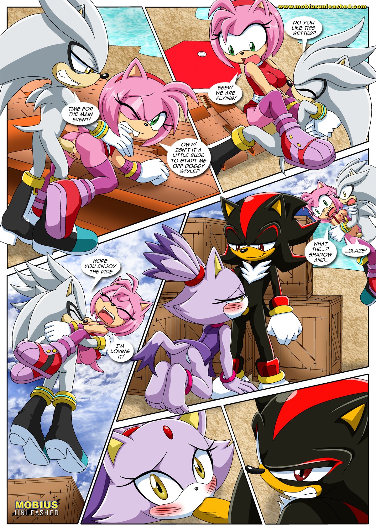 Palcomix Sonic Project XXX 4 (Sonic The Hedgehog)