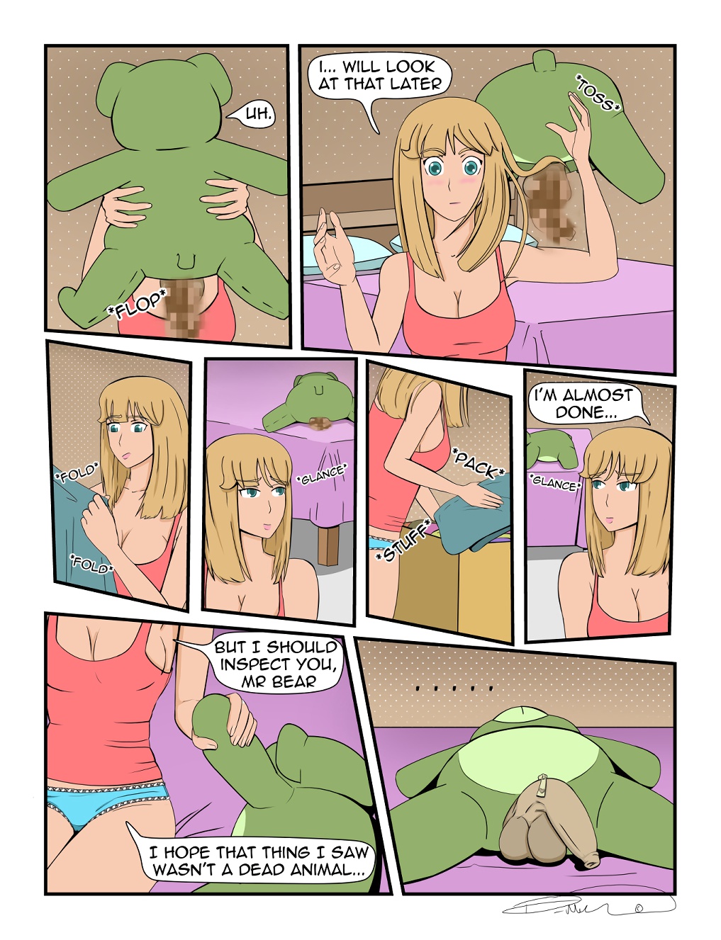 D-Mew - Stuffed porn comic