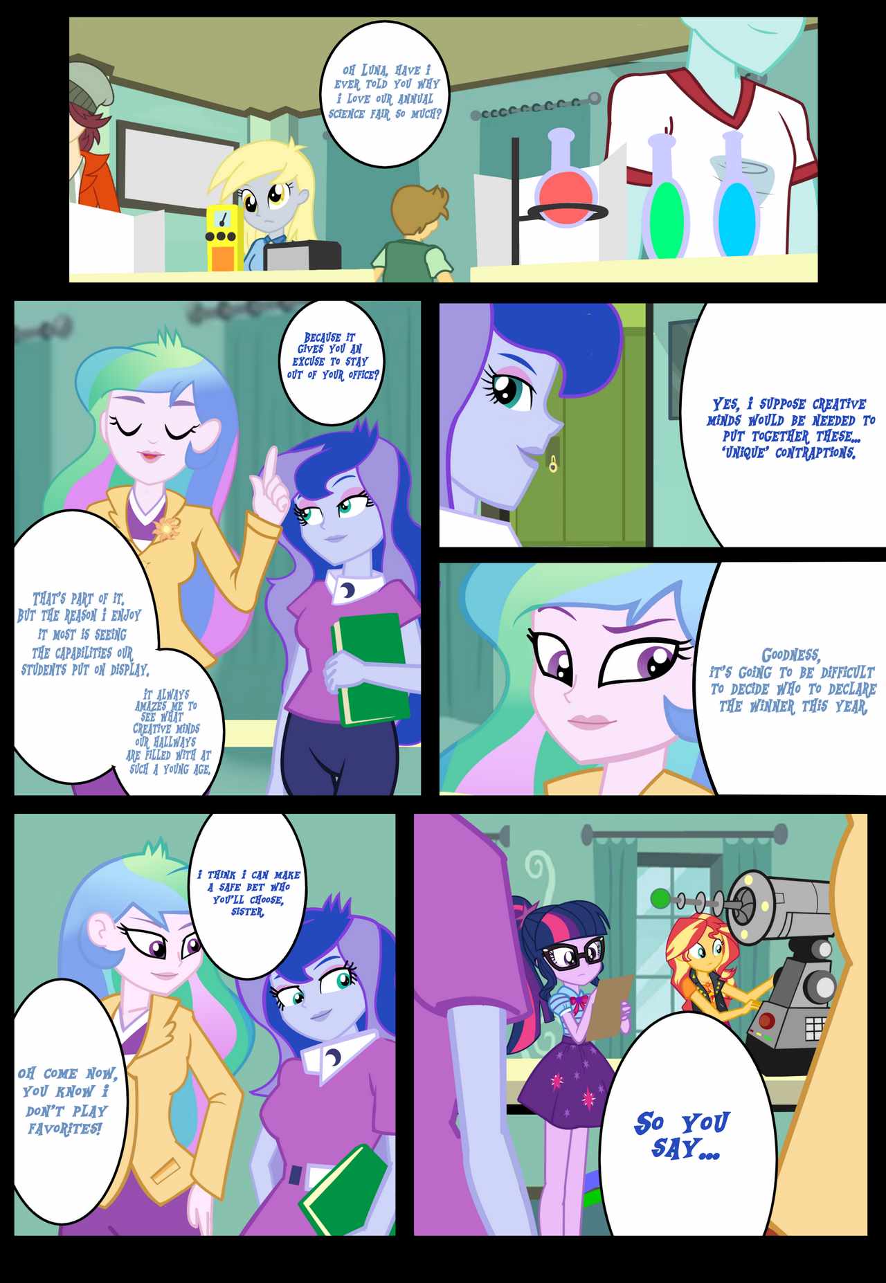 succubisamus - Bare Naked Science Exhibition (My Little Pony: Equestria  Girls)