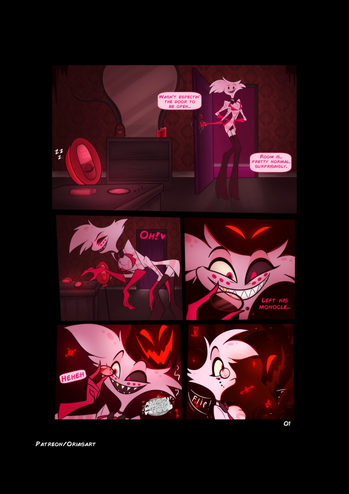 Angel dust hazbin hotel porn comic