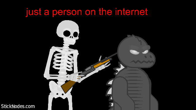 A person on the internet