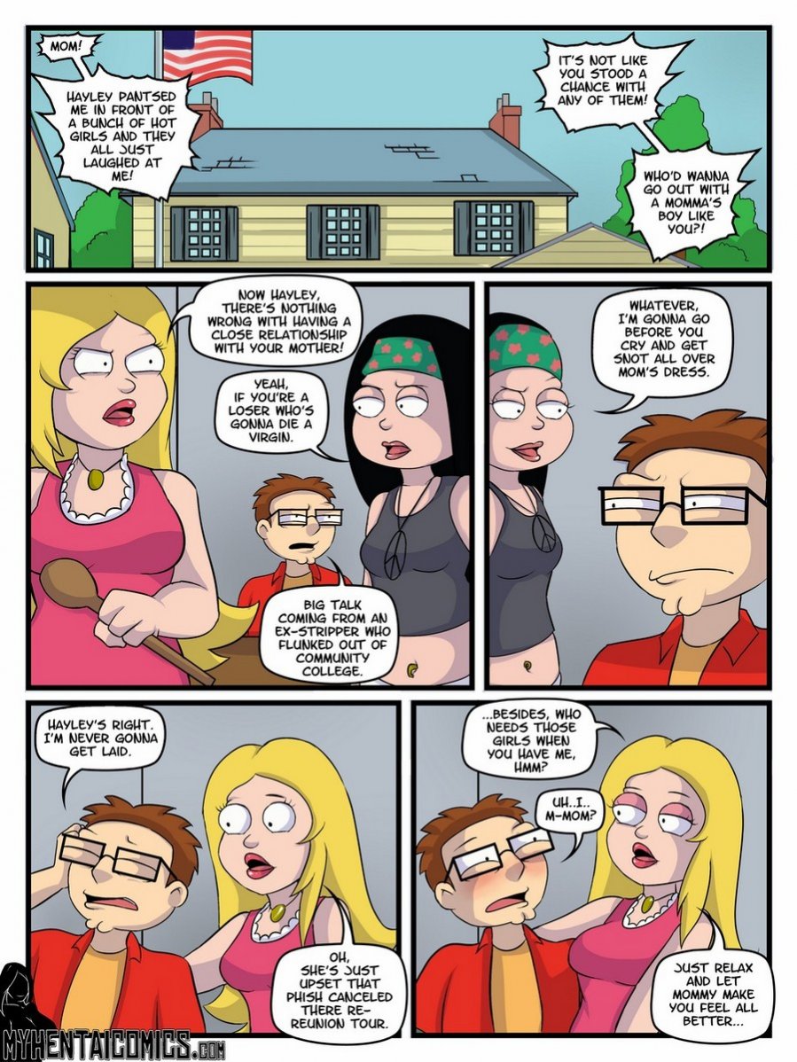 899px x 1198px - American Dad porn comics free