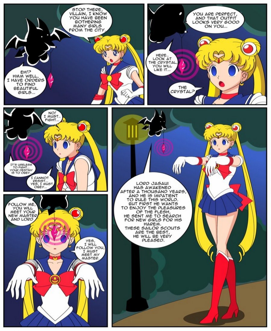 Sailor Moon porn comics online