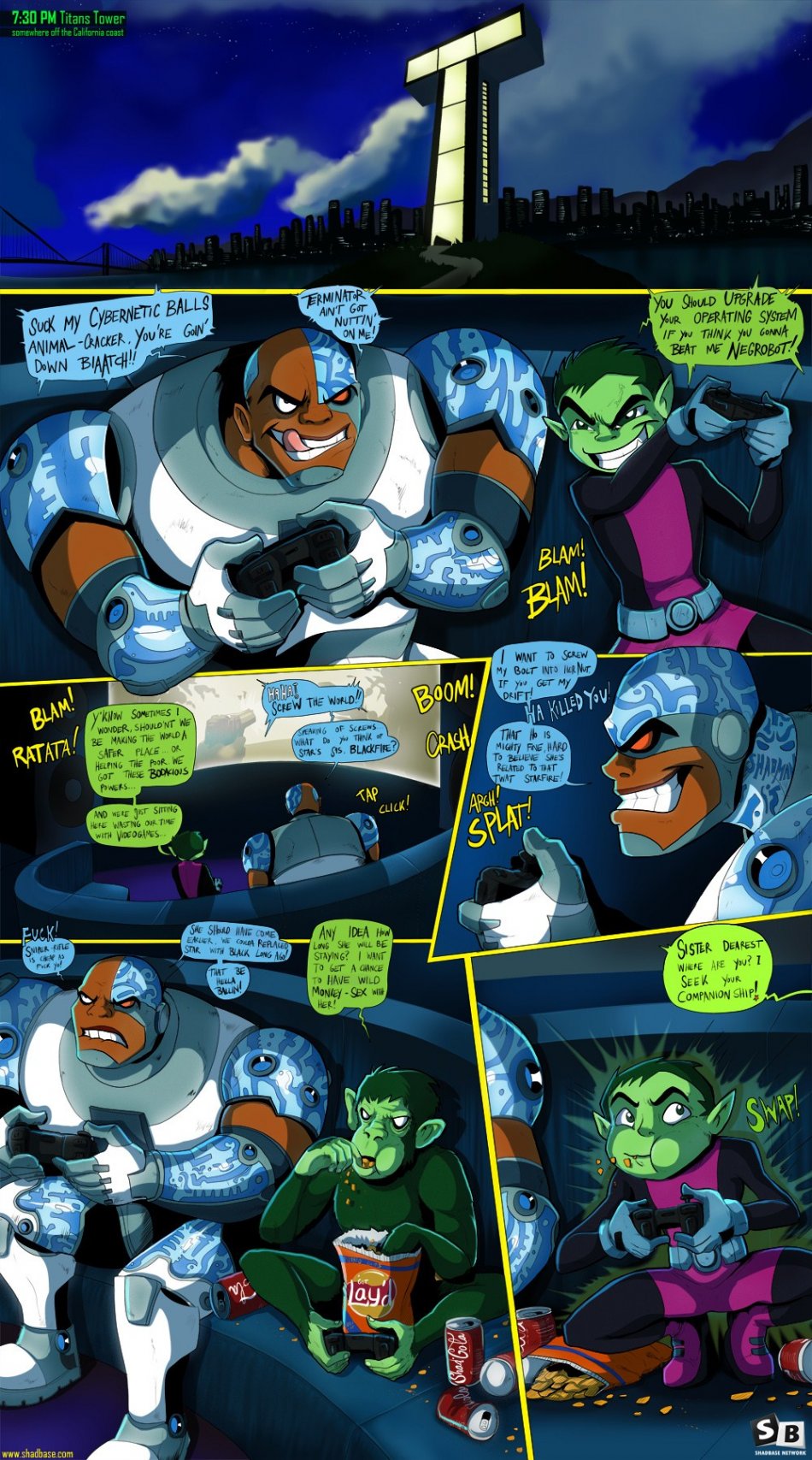 Teen titans sex comics online