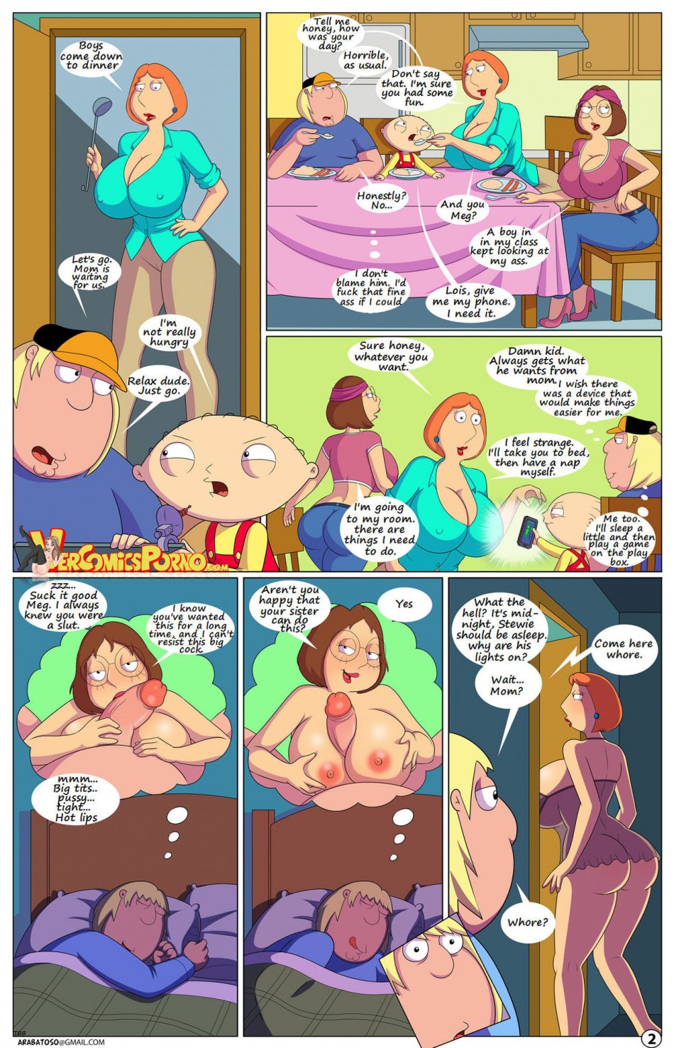 Family guy sex comics online