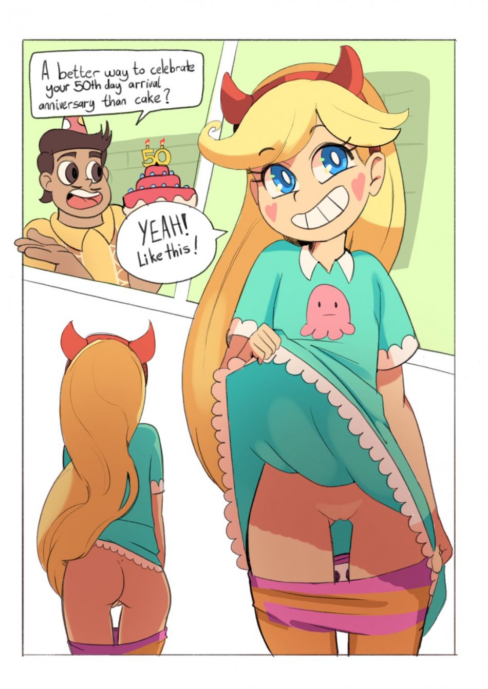 Star vs. the forces of evil XXX porn comics online » Page 2