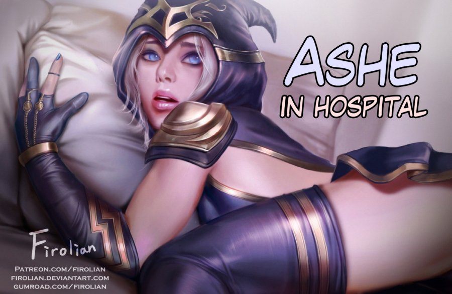 Ashe in Hospital