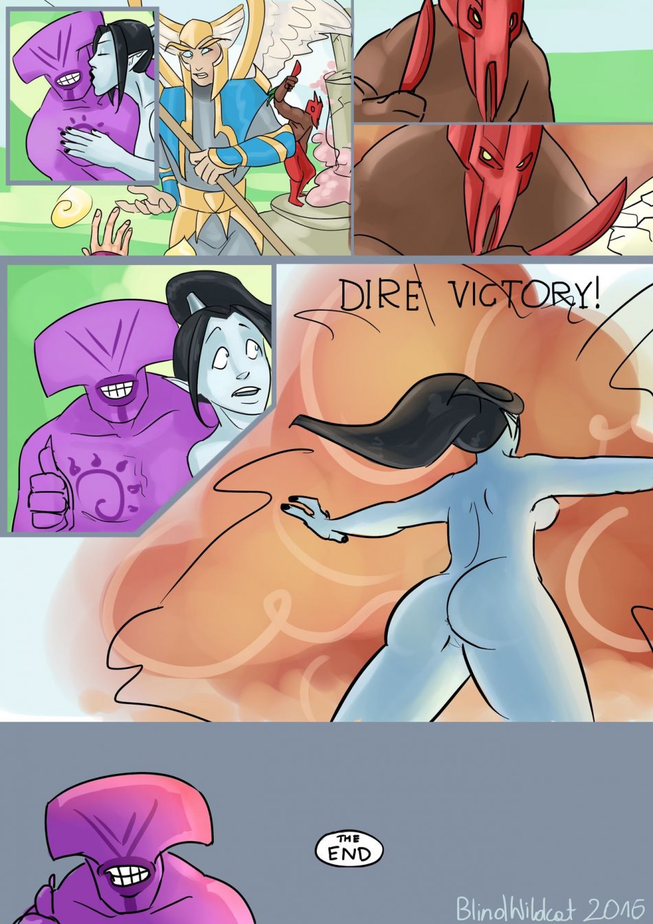 Dota 2 porn comics online