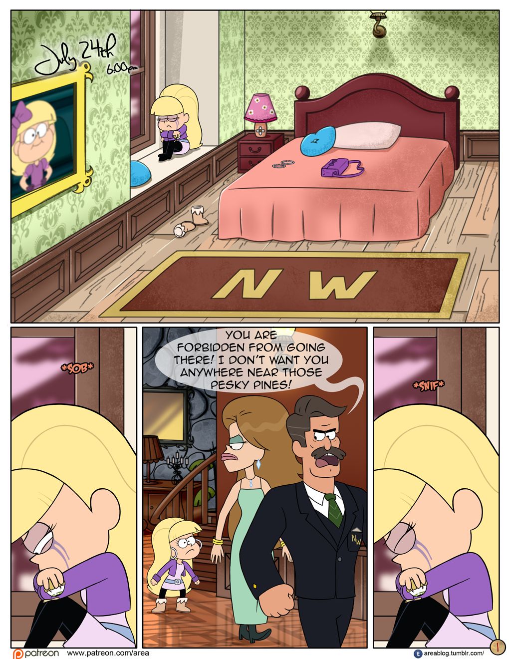 1020px x 1320px - Dipper and pacifica sex porn comic - Area Next Summer (Gravity Falls)