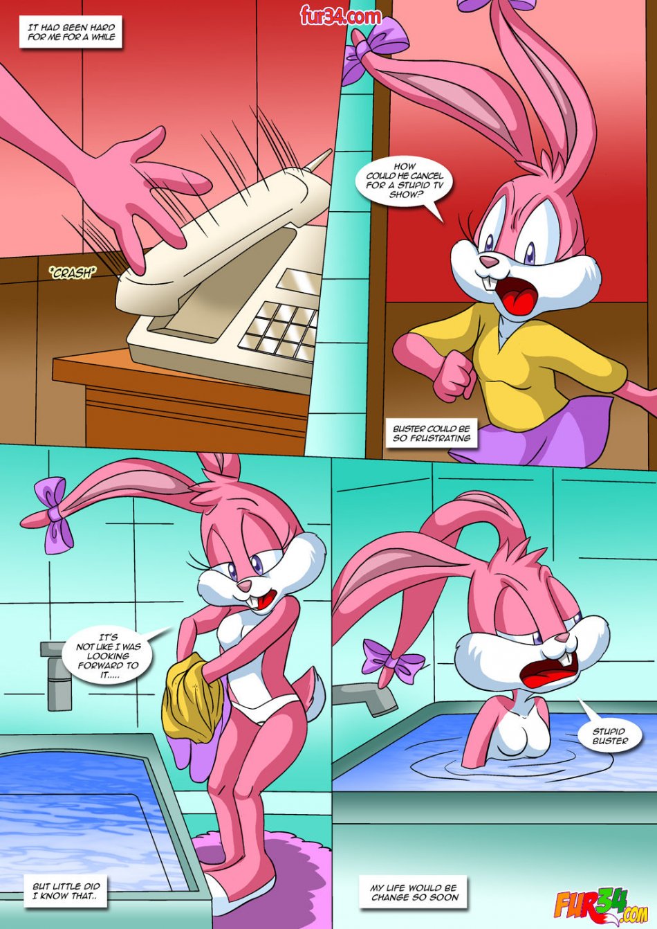 Babs Bunny porn comics