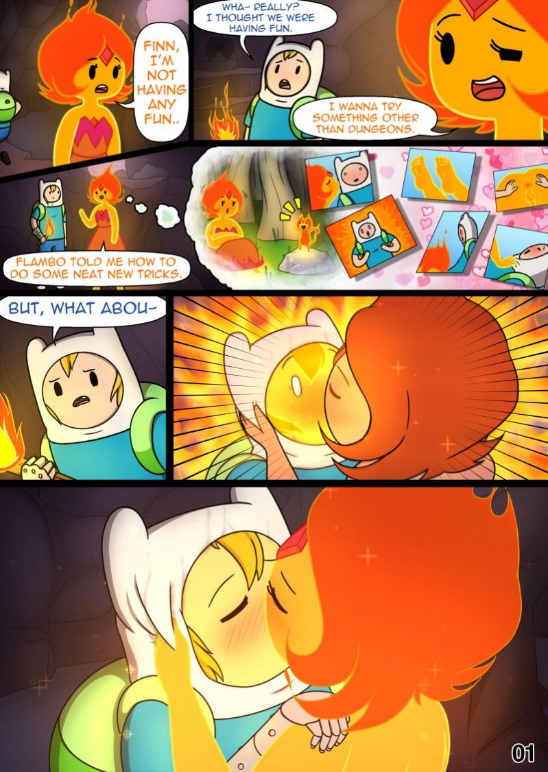 Adventure Time Sexy Flame Princess - Flame princess porn comic adventure time