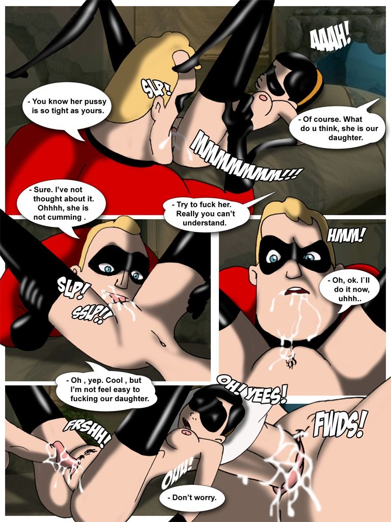 The incredibles nude comics