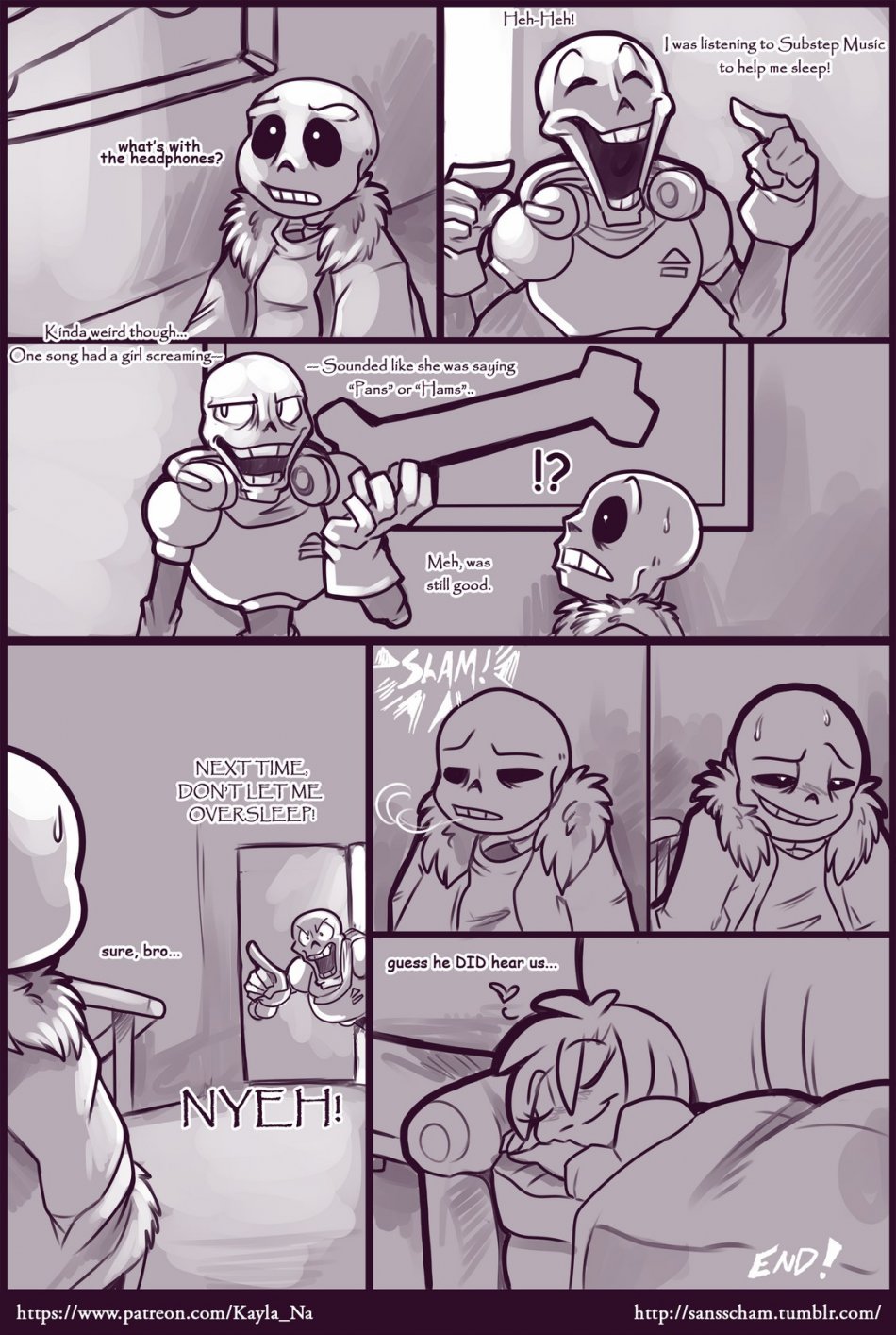 Frisk and Sans sex porn comics