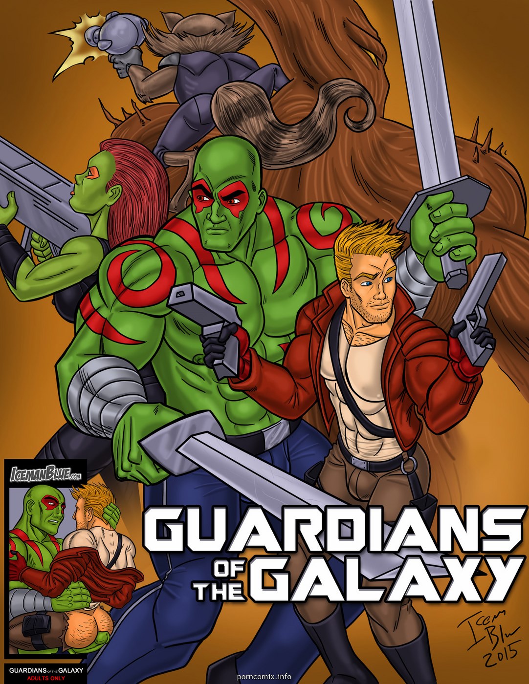 Gaurdians of the galaxy porn comics