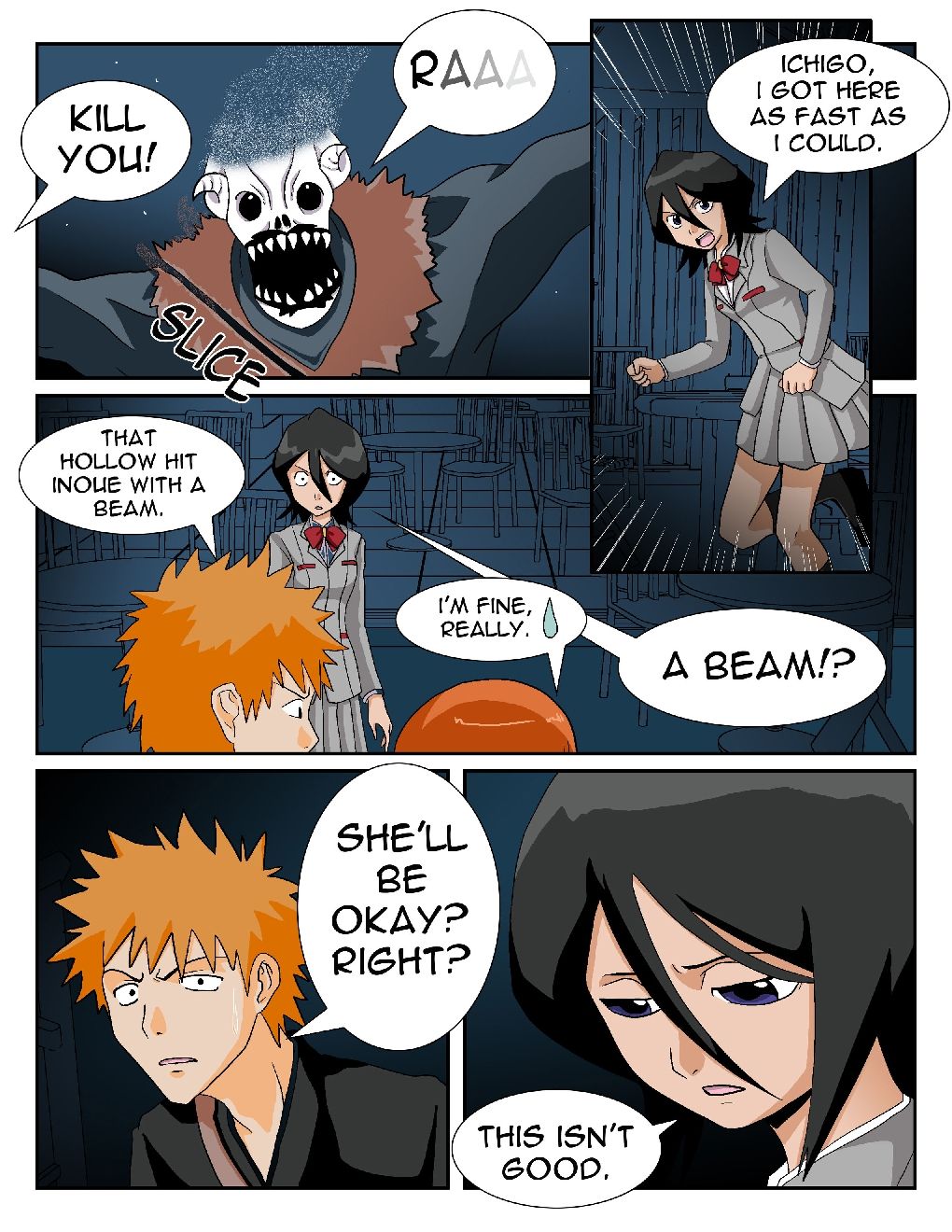 Bleach: orihime's new perspective sex porn comics online free. 
