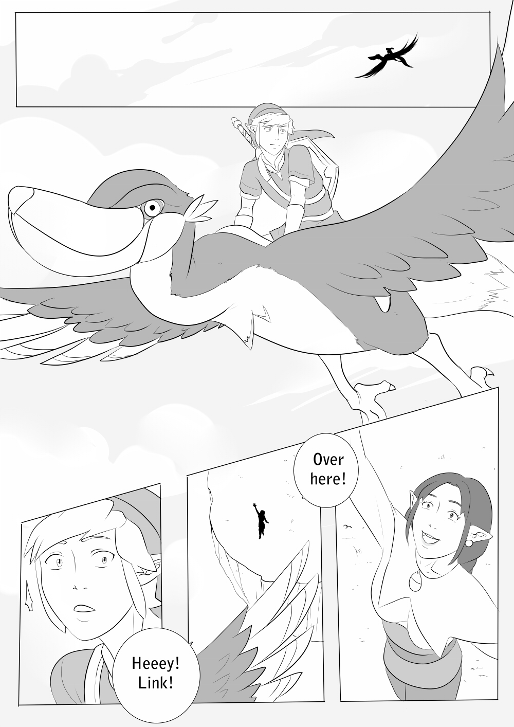 A link between girls 1 - Orielle