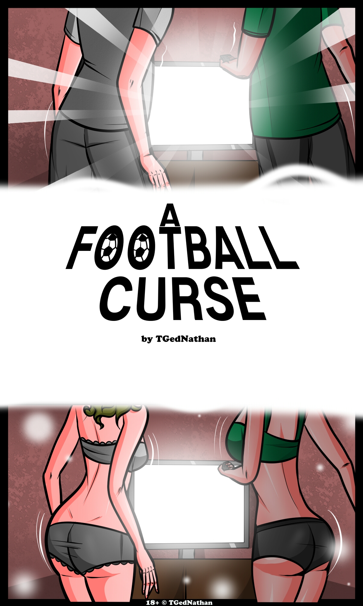 Tgednathan - The Football Curse porn comic.