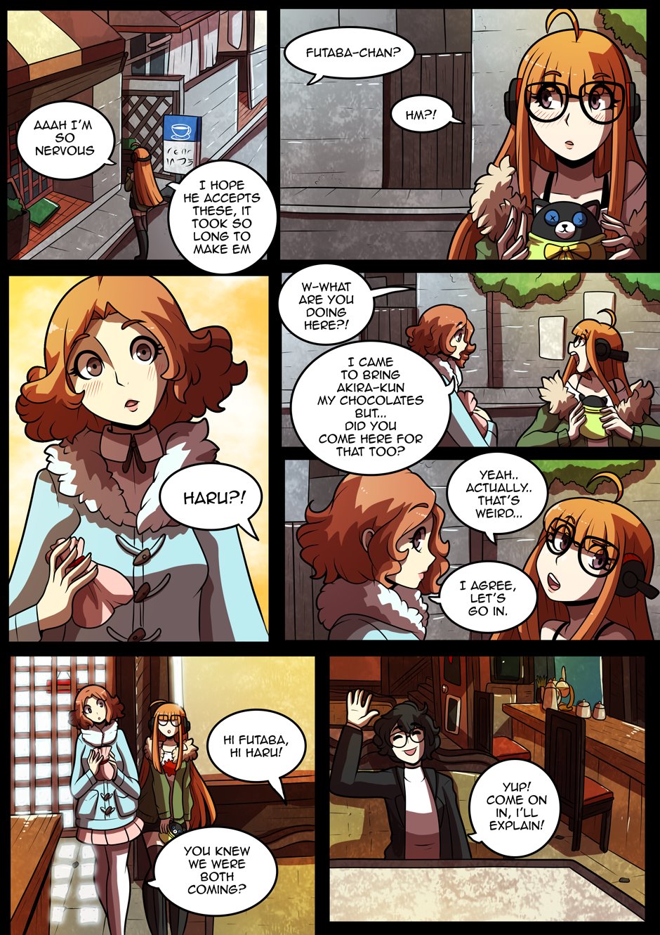 Joker/Futaba/Haru Comic