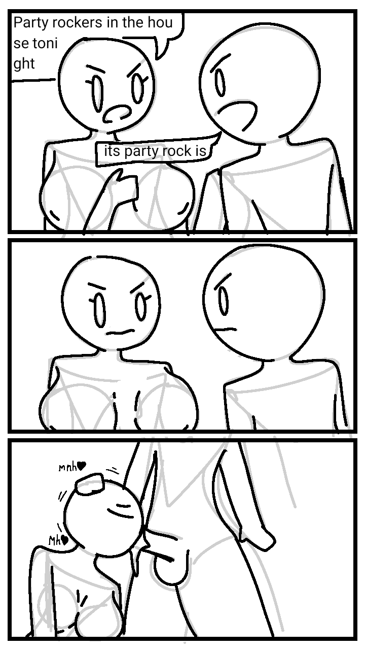 party roc k is in the house toni ght