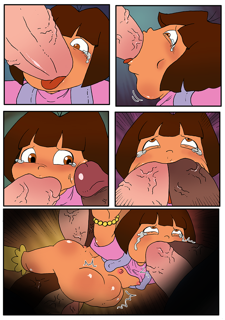 DarkYamatoman - Exploring the Alley (Dora the Explorer) porn comic. 