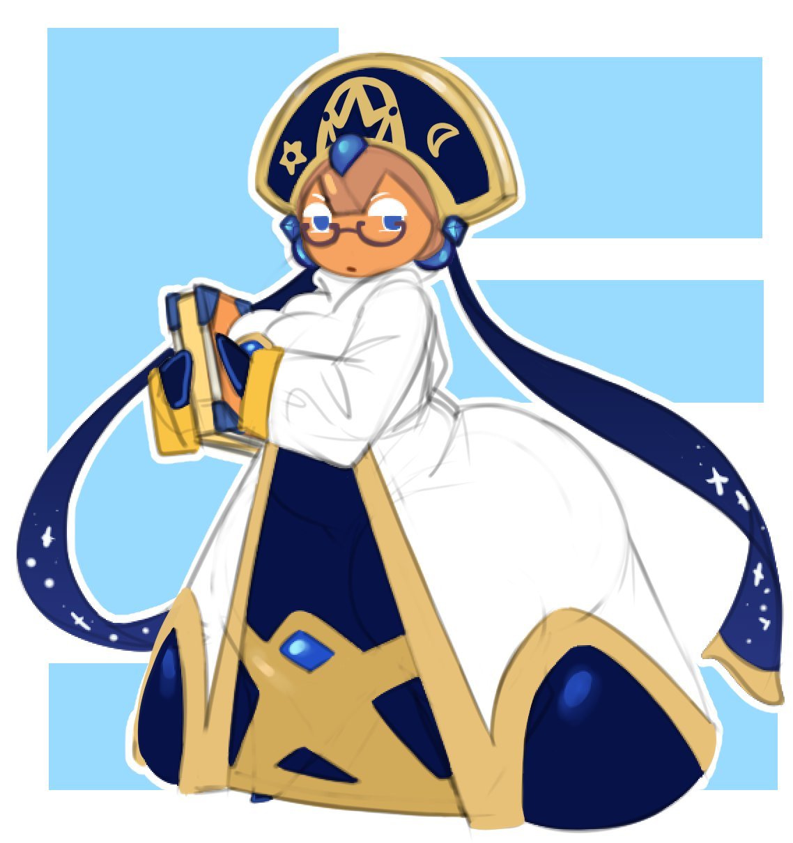 Blueberry Pie Cookie