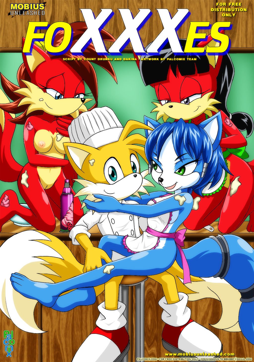 Sonic Femdom Porn - FoXXXes (Sonic) porn comic