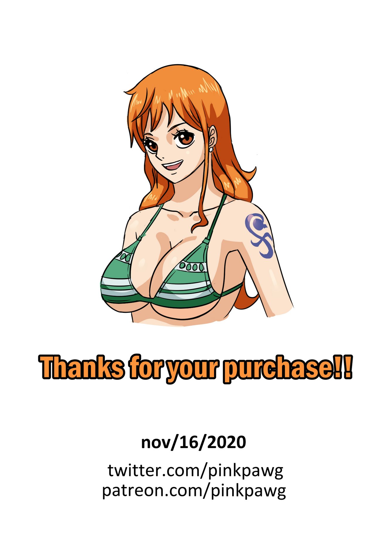Pink Pawg - A Chance With Nami (One Piece)