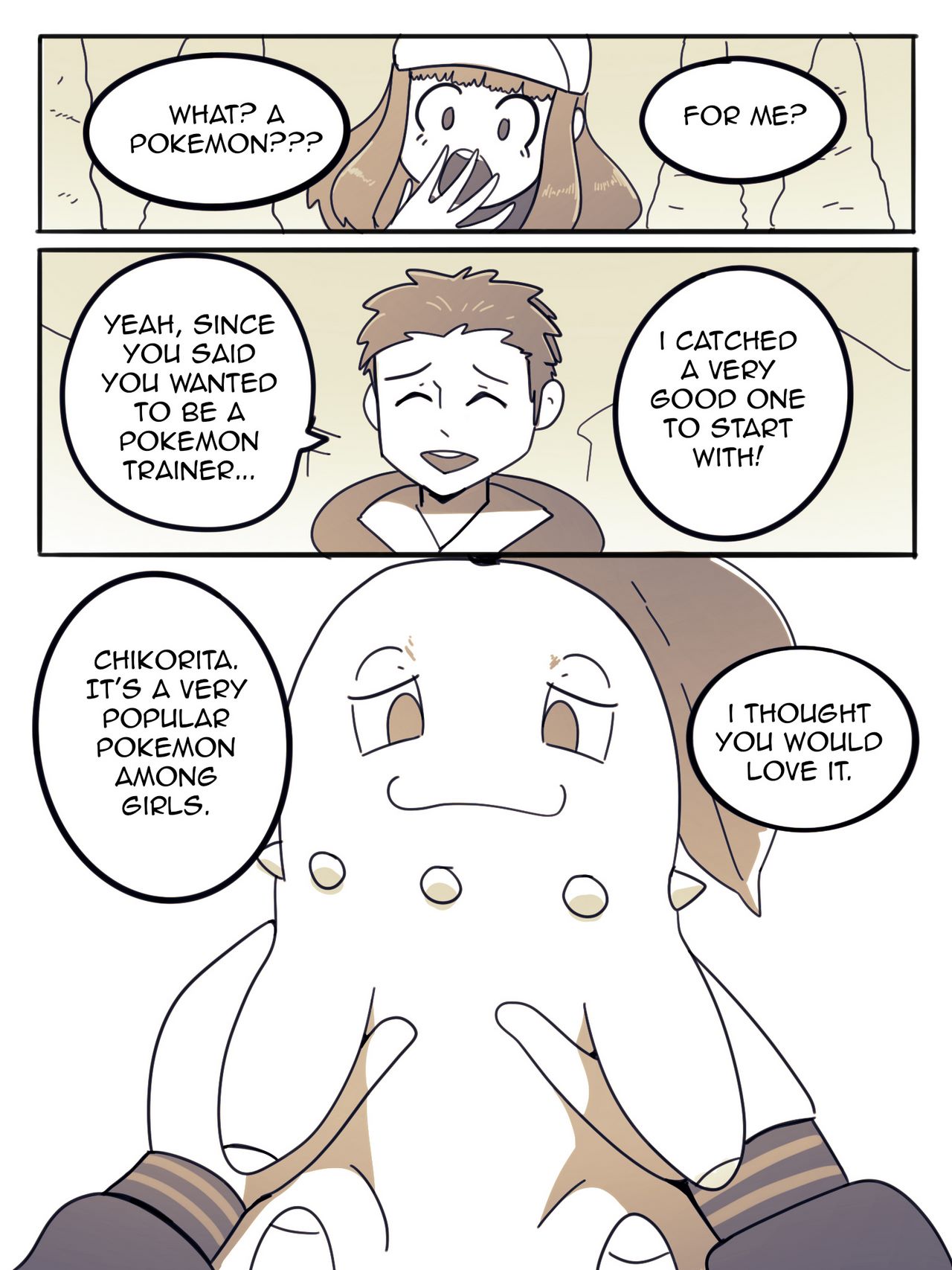 Chikorita is my best friend!